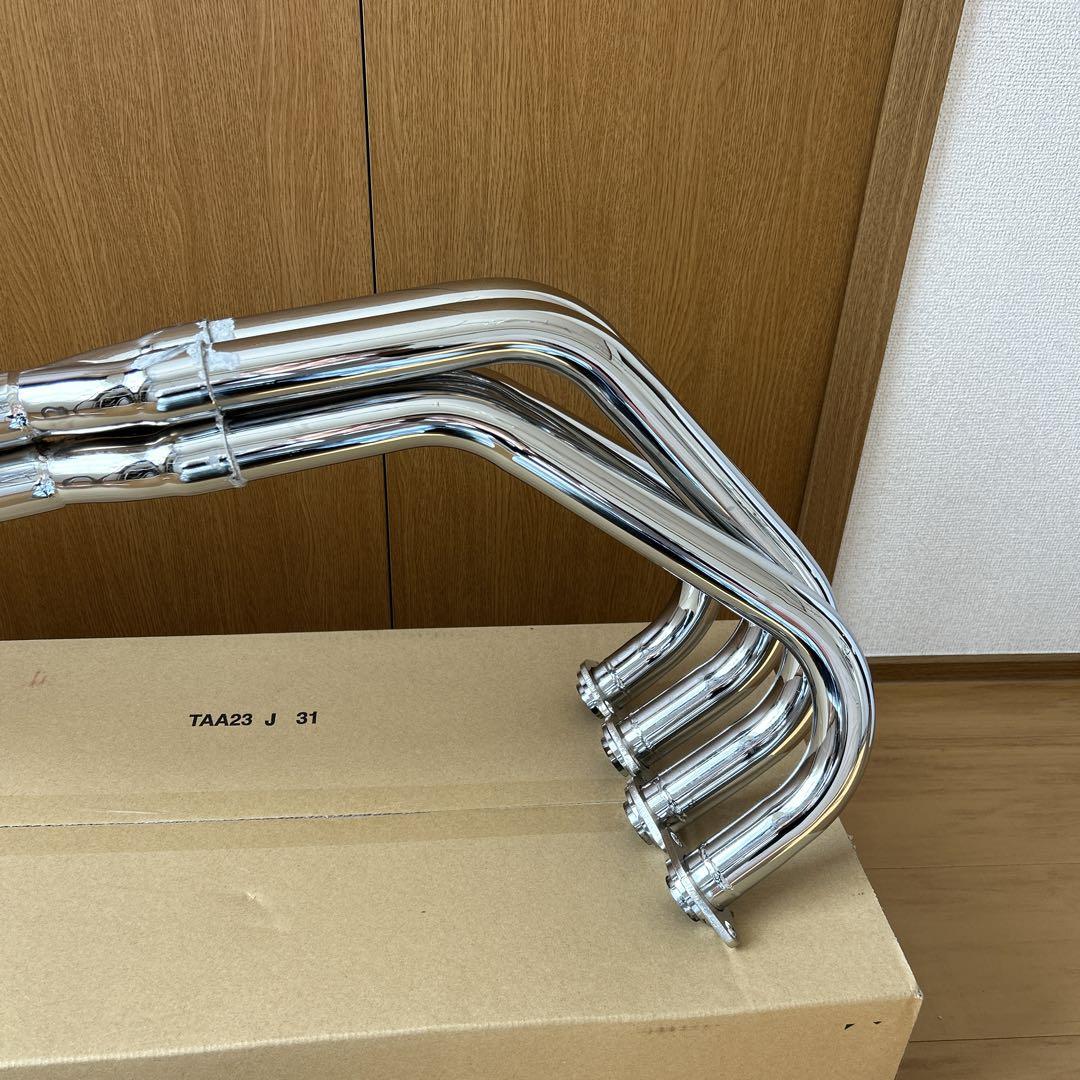 バリオス250　ナカノ　ガニマタ　メッキ　アウター/マフラーZR250Aナカガニ Yahoo!オークション - バリオス 1型 ナカノ ガニマタ メッキ