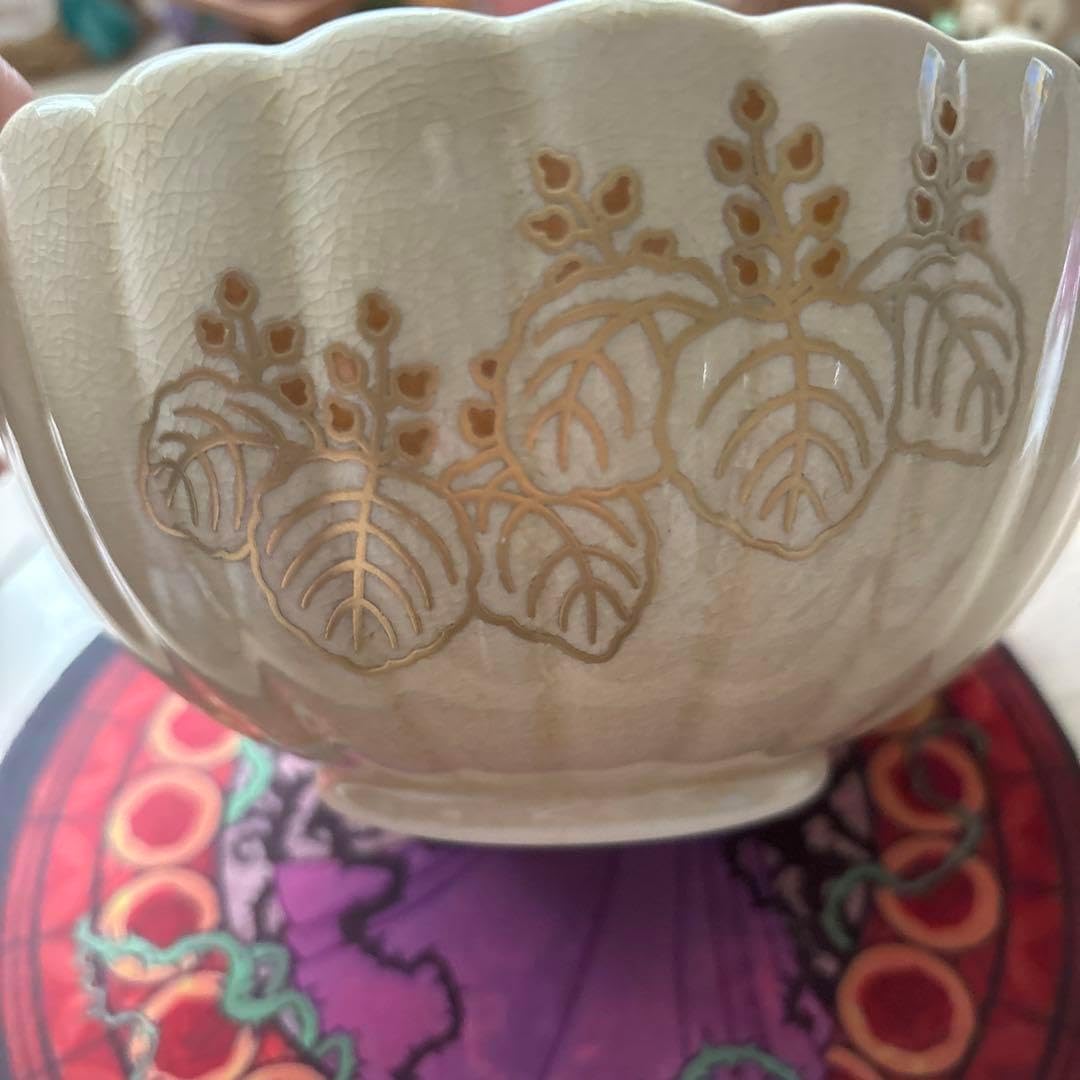 【茶道具】橋本陶正山作　薩摩結文香合 茶道具】橋本陶正山作 薩摩結文香合