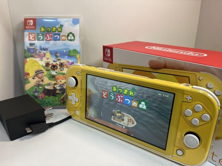 Nintendo Switch lite イエロー あつまれどうぶつの森（Switch