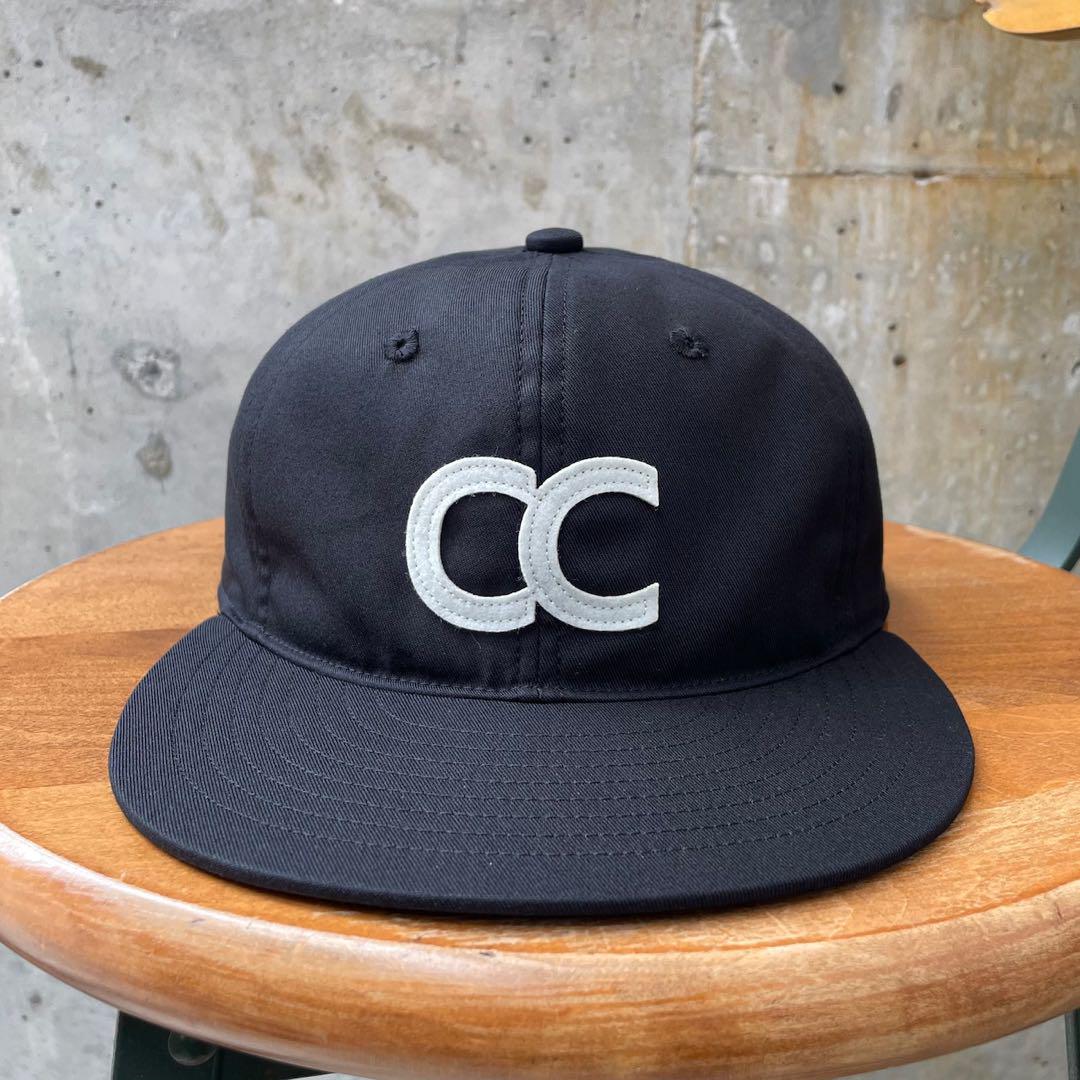 CIRCLE CIRCLE CC FELT LOGO 6 PANEL CAP 黒（CC FELT LOGO 6