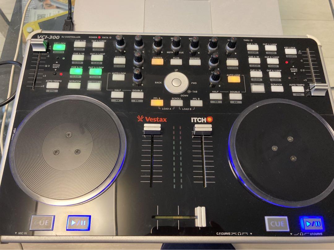 Vestax VCI-300 DJコントローラー【値下げ中！】 Restock Vestax VCI-300 DJ Controller with Serato ITCH Black