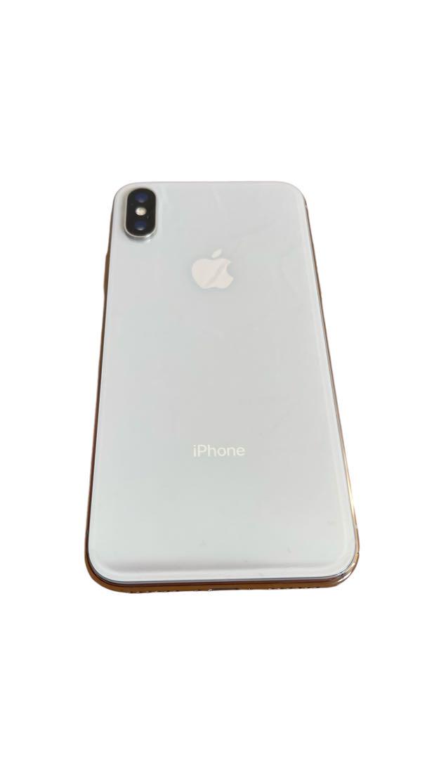 中古美品】iPhone X シルバー 256GB au（SIMロック解除済み