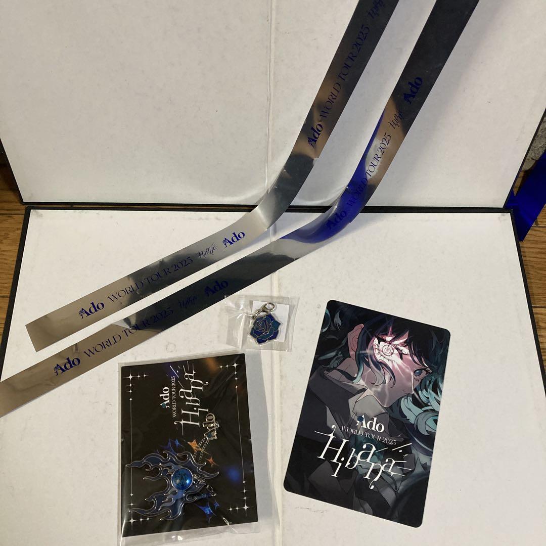 Ado WORLD TOUR 2025 HIBANA VIP特典 ブローチ銀テ他（新発売 新
