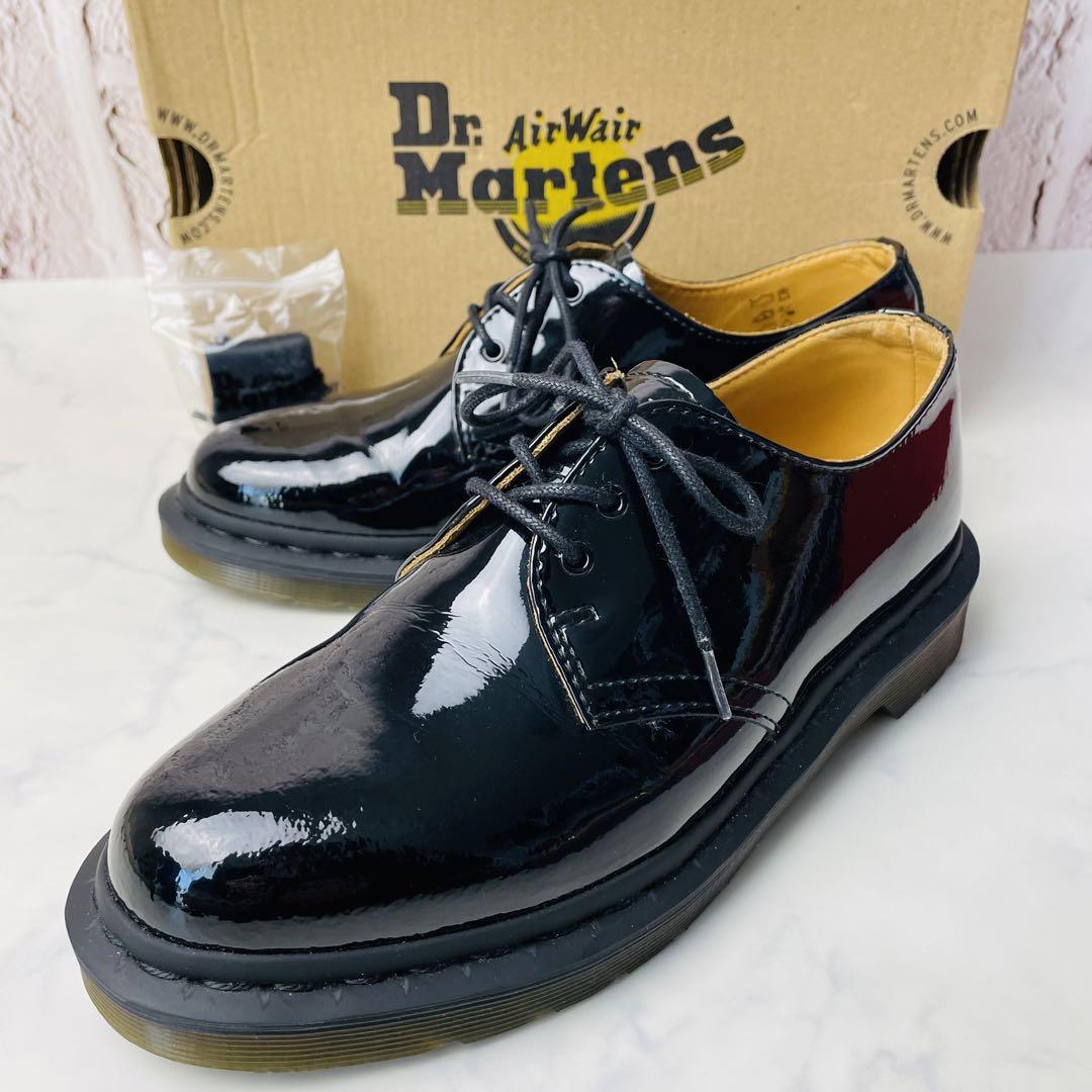 【 着用1回】Dr.Martens 革靴 3eye レザー 厚底 5(24) 着用1回】Dr.Martens 革靴 3eye レザー 厚底 5(24)（1461 3