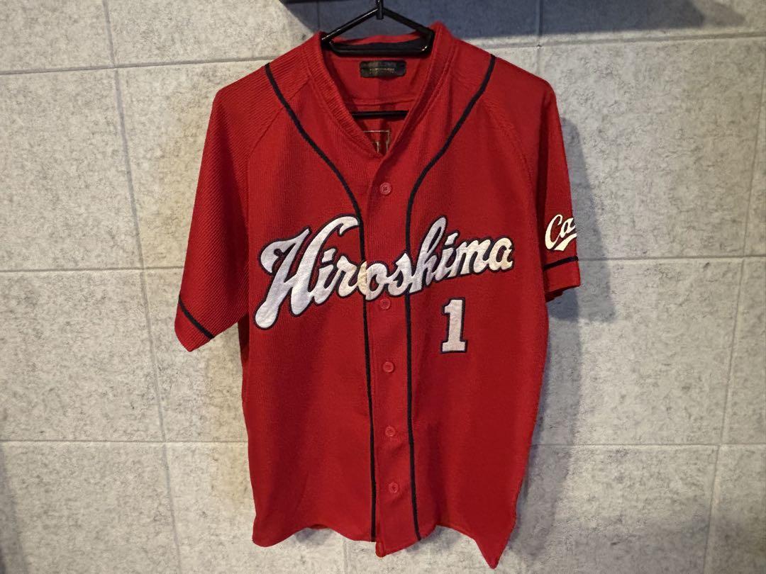 MIZUNO - 新品★広島東洋カープ　＃１前田智徳 ハイクオリティ ユニフォーム （Ｍサイズ） Amazon | 広島東洋カープ ハイクオリティユニフォーム(ビジター