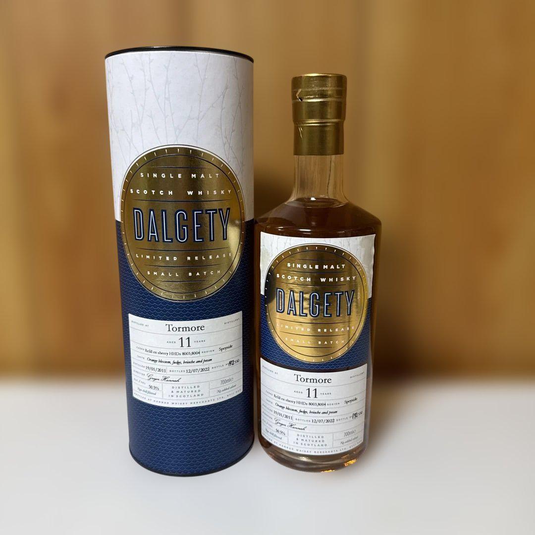 DALGETY Tormore 11 700ml ウイスキー DALGETY Tormore 11 700ml ウイスキー（15，000円