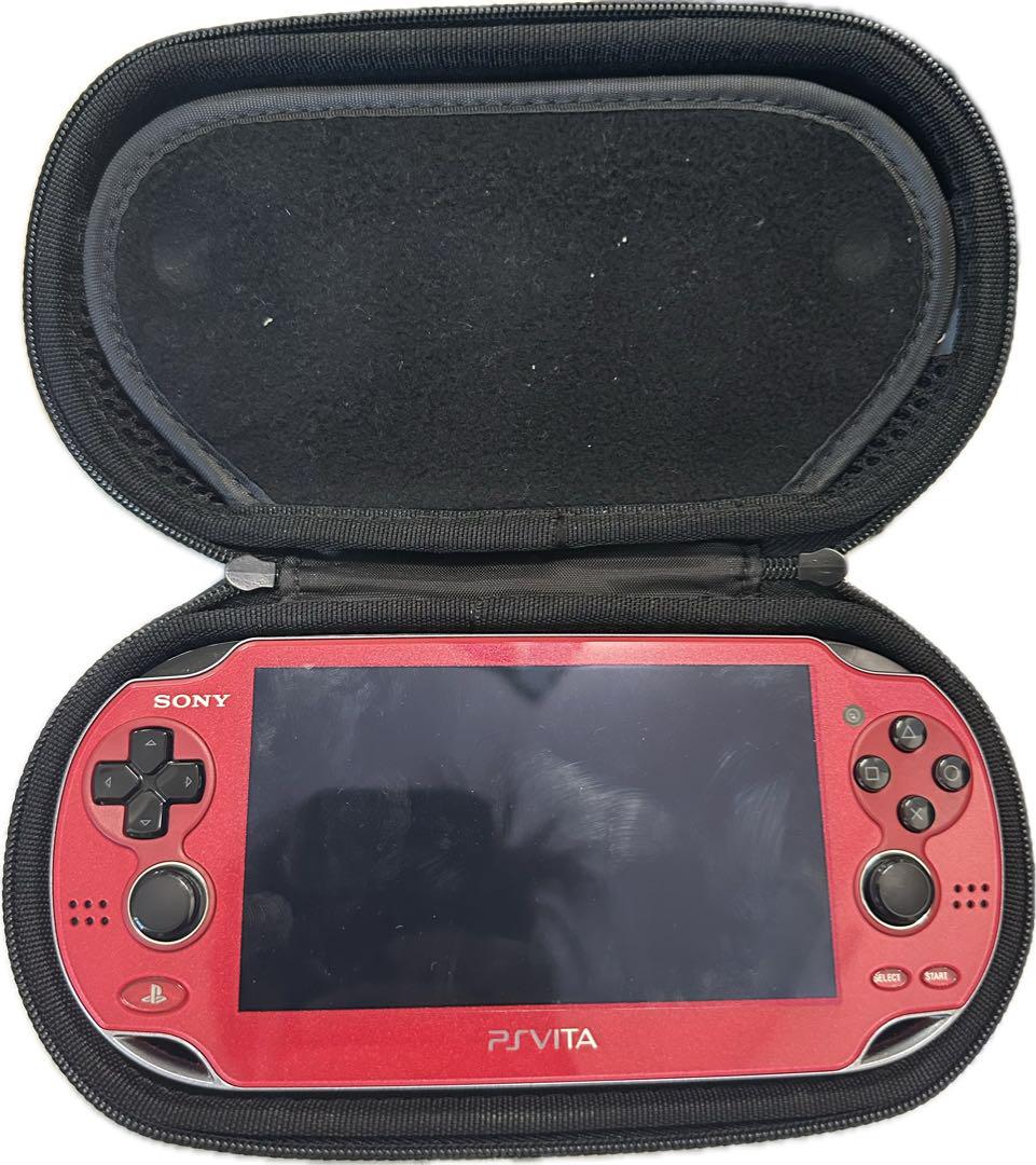 ⭐️値下げ可能Sony PS Vita レッド本体&ソフト（品 ゲーム PS