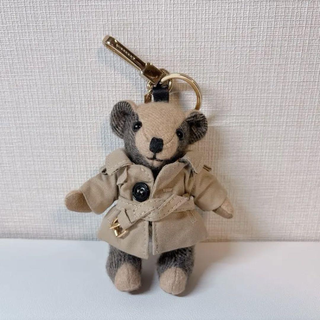 ★送料関税込★Burberry トレンチコート トーマスベアキーリング トーマスベア バーバリー BURBERRY トレンチコート キーリング