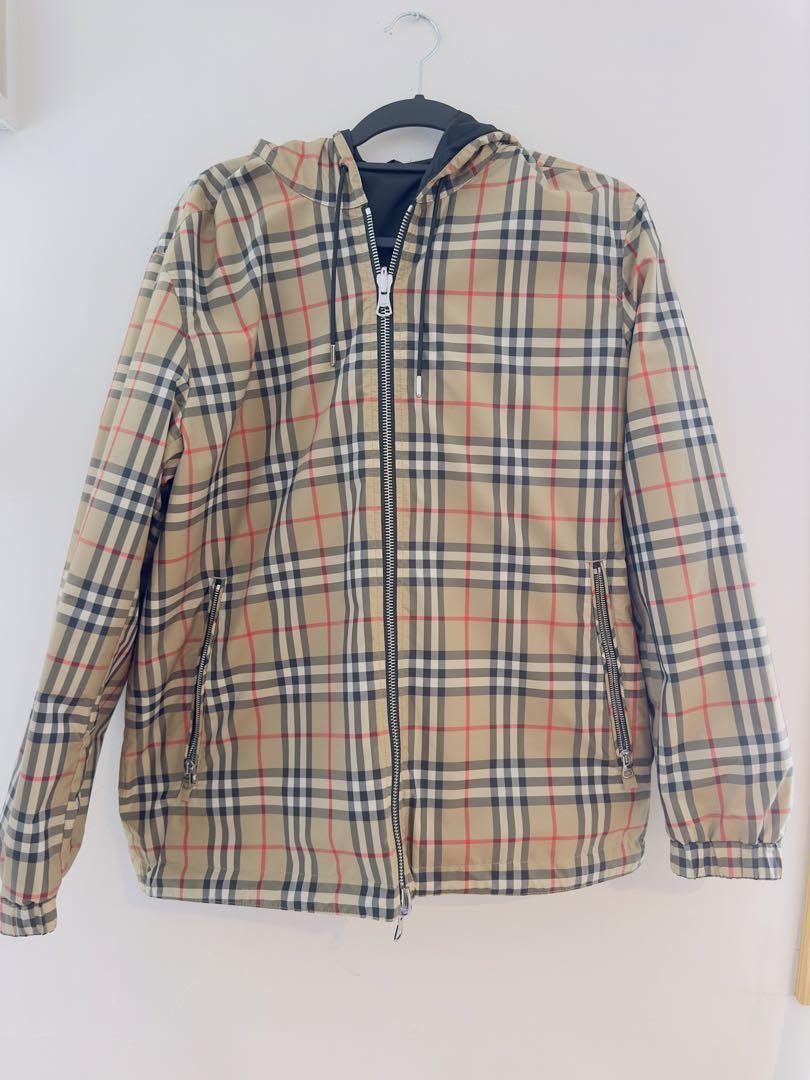 Burberry リバーシブル ウインドブレーカー ジャケット