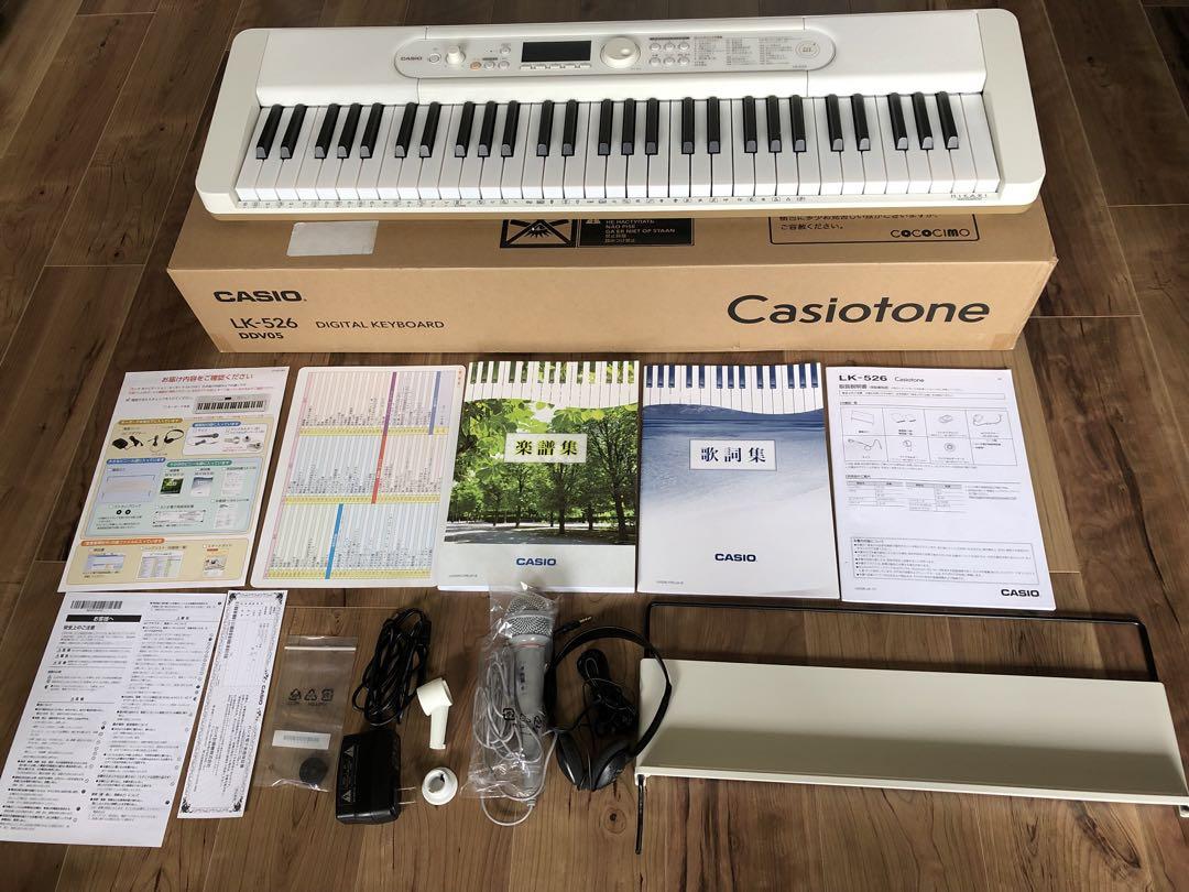 電子ピアノ LK-526 カシオトーン 光ナビゲーションキーボード CASIO カシオ 光ナビゲーション キーボード LK-526 カシオトーン