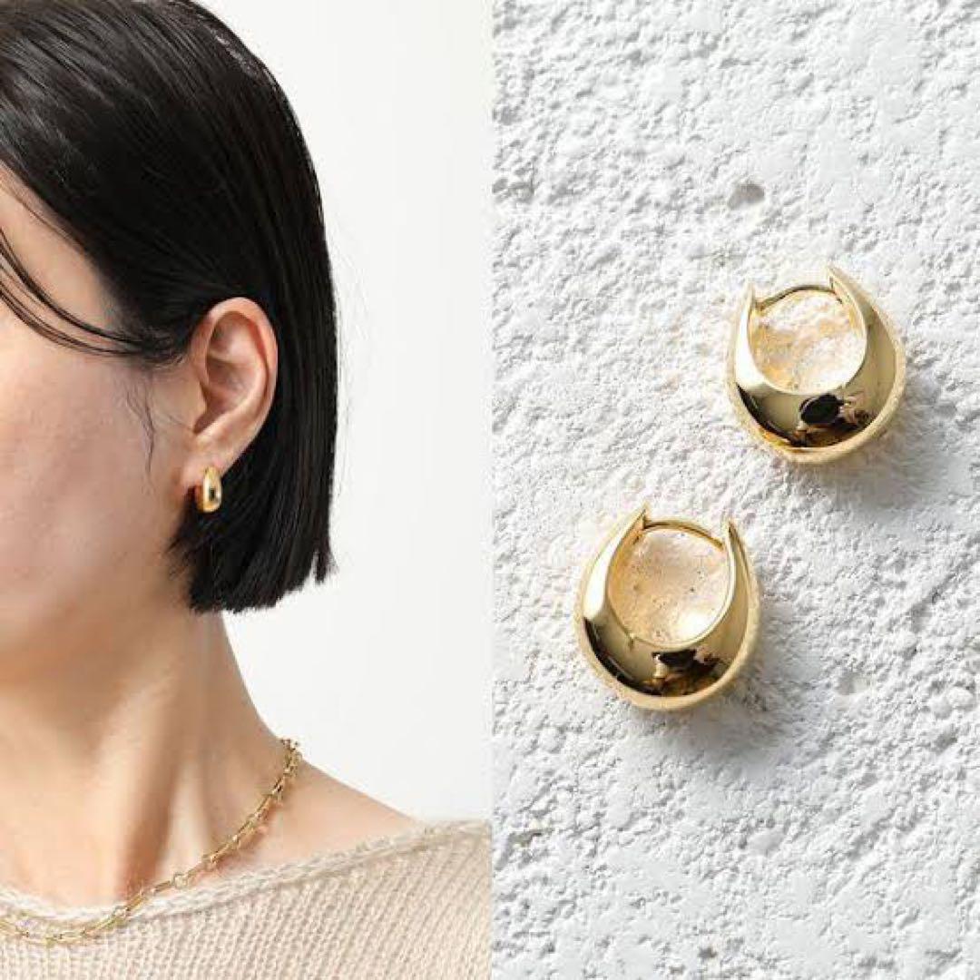 TOMWOOD ピアス 楽天市場】TOMWOOD トムウッド ピアス Chunky Hoops Small Gold