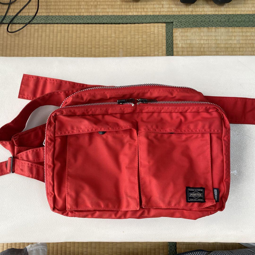 PORTER×goodenoughボストンバッグ（赤） PORTER×goodenoughボストンバッグ（赤） - メルカリ