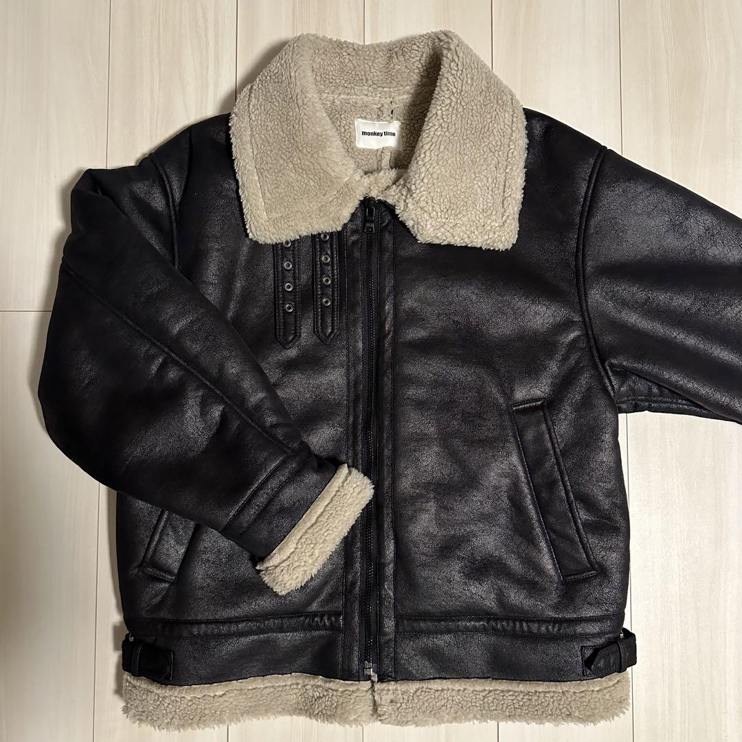 新品未使用 monkey time MT FAUX MOUTON B-3 MONKEY TIME（モンキータイム）の「＜monkey time＞ フェイク