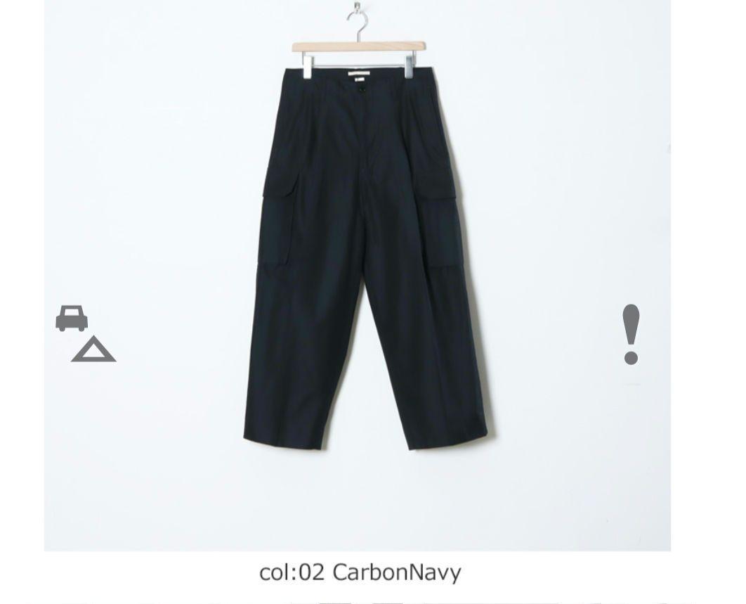 Drill Chambray Super Wide 6P Slacks（blurhmsで春に向けての