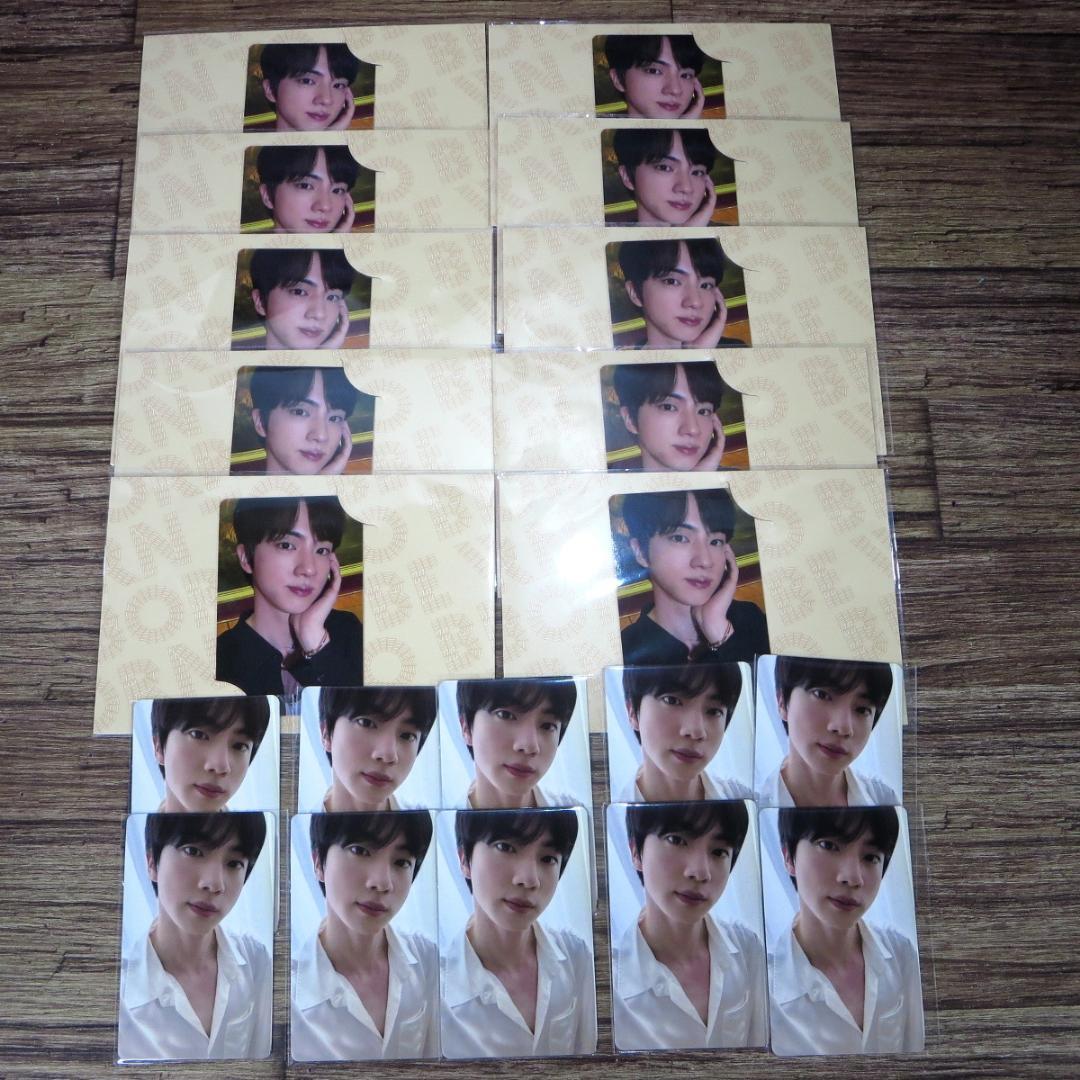 [US限定]BTS JIN ECHO weverse USトレカ BTS JIN ジン Echo Weverse Japan トレカ2種 20枚（BTS JIN