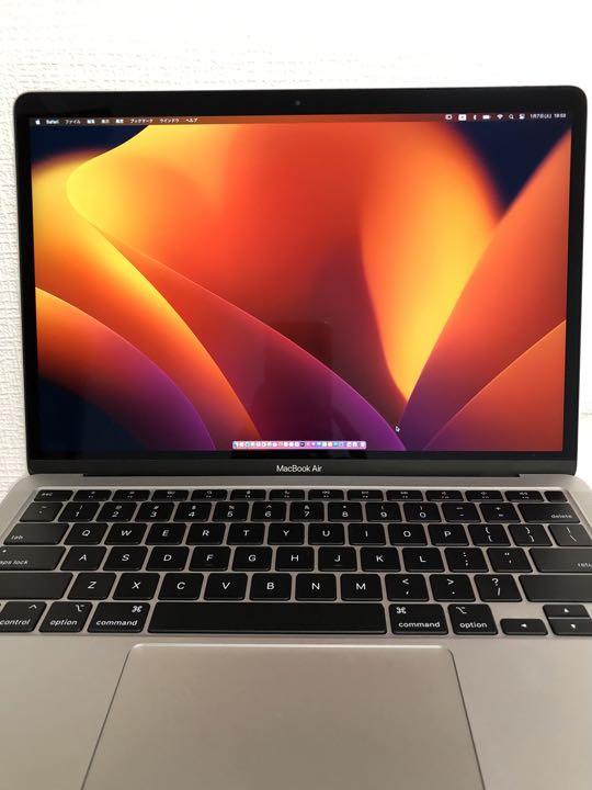 【美品】M1 MacBook Air 16GB スペースグレイ M1 MacBook Air スペースグレイ US配列 16GB 256GB