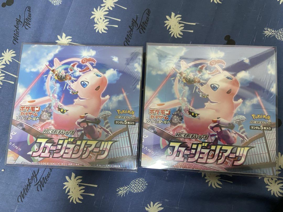 ポケモンカード BOX フュージョンアーツ 2BOX （ハーマン今市