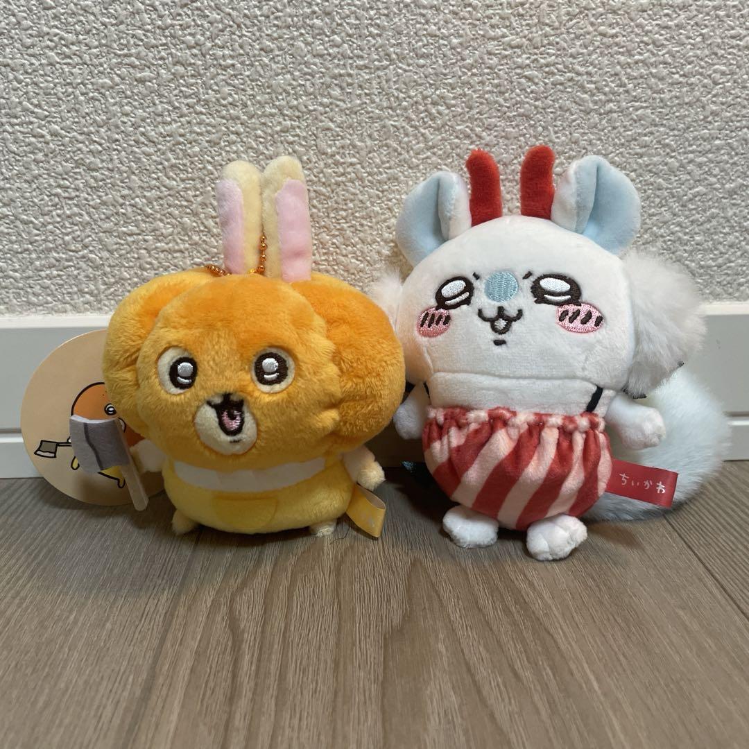 ちいかわ(仮装たのしい〜！マスコット) かぼちゃなうさぎ&デビル