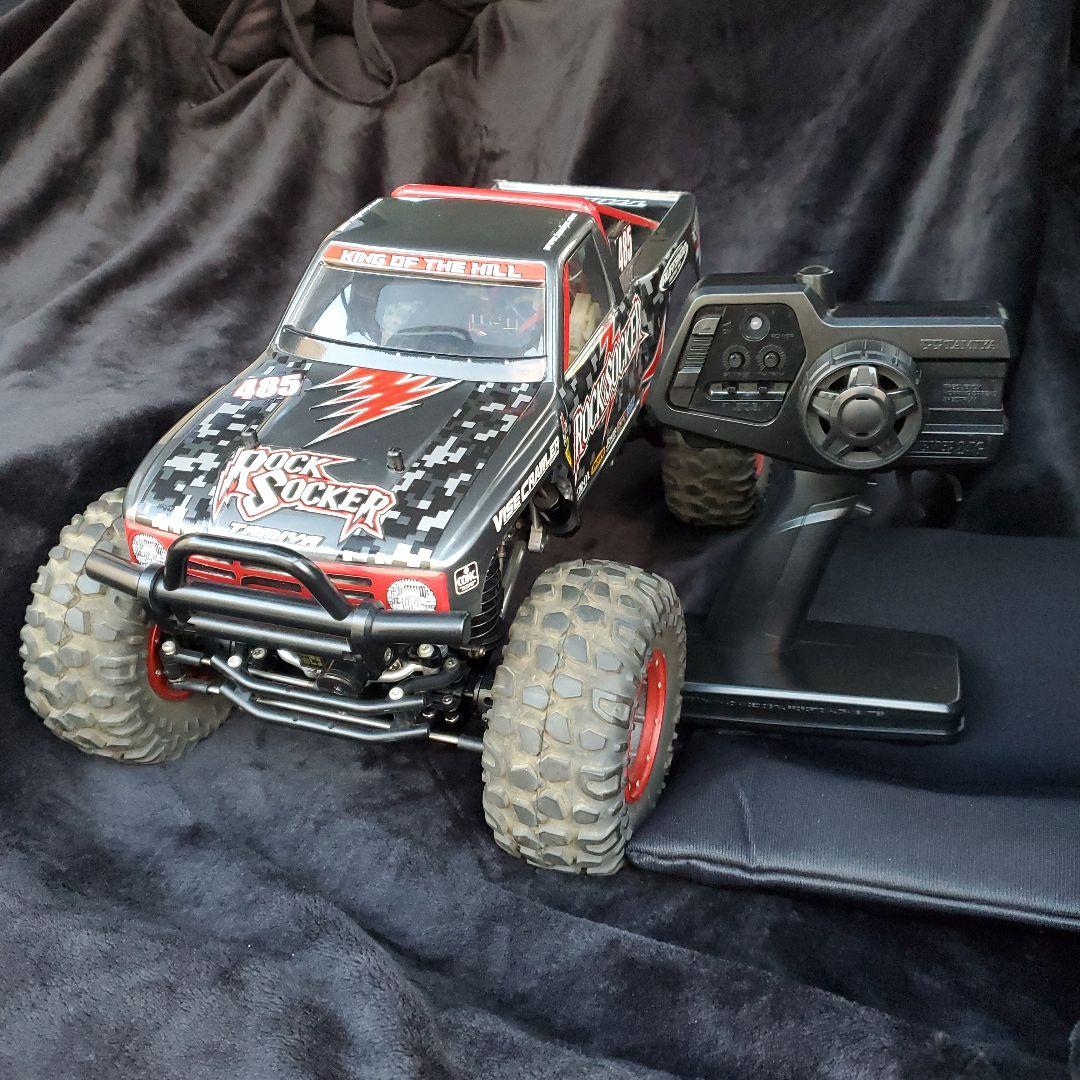 ［CR01 ロックソッカー］　電動RCカー　カスタム品 CR01 ロックソッカー］ 電動RCカー カスタム品 - メルカリ
