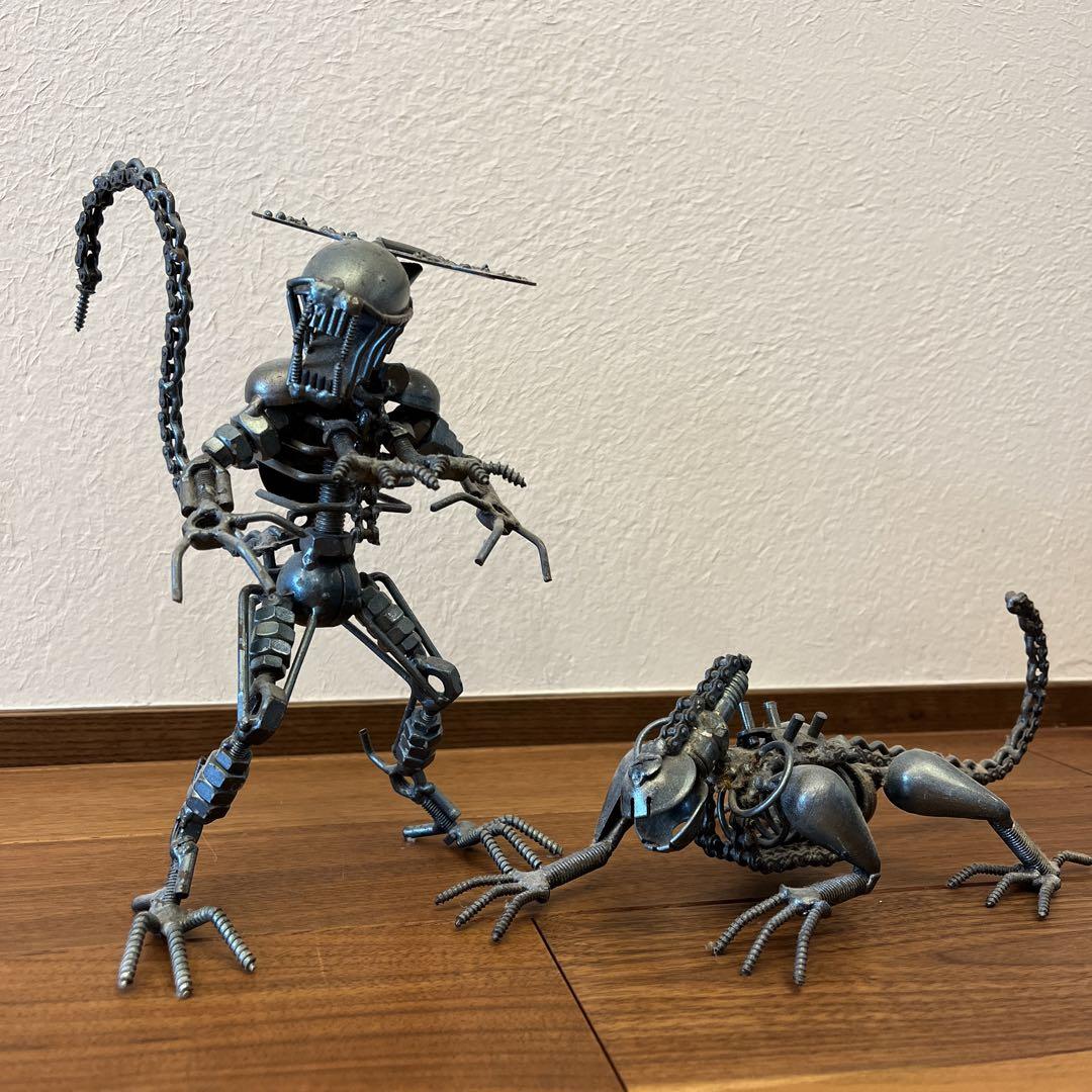 廃材アート エイリアン （温故知新〜 僕の中での隠れテーマ