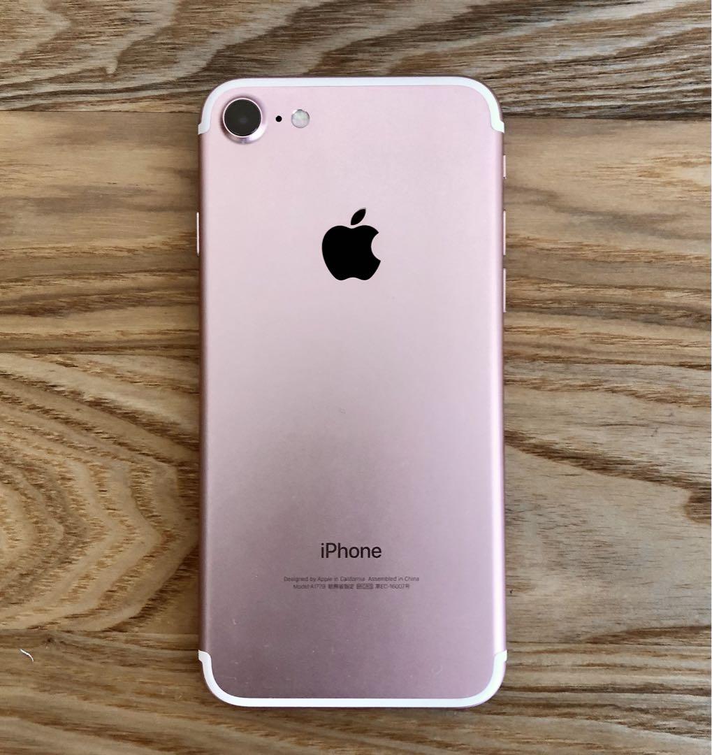 iPhone - iPhone7 32GB ローズゴールド ひび有り SIMロック解除済み iPhone 7 ローズゴールド 32 GB SIMロック解除済み 本体のみ
