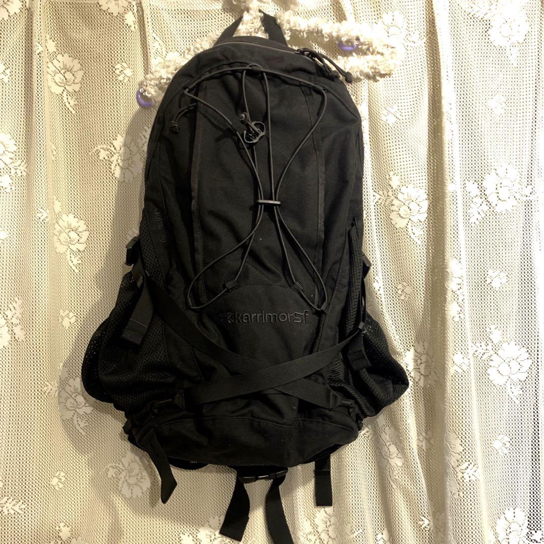 廃盤品 karrimor Sf Delta25 リュック 大容量 メッシュ 黒 廃盤品 karrimor Sf Delta25 リュック 大容量 メッシュ 黒