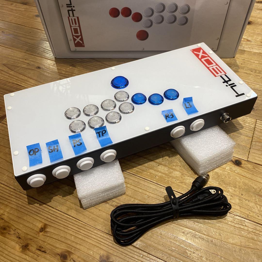 HITBOX ヒットボックス L3 R3 SELECT ボタン増設カスタム HITBOX ヒットボックス L3 R3 SELECT ボタン増設カスタム - メルカリ