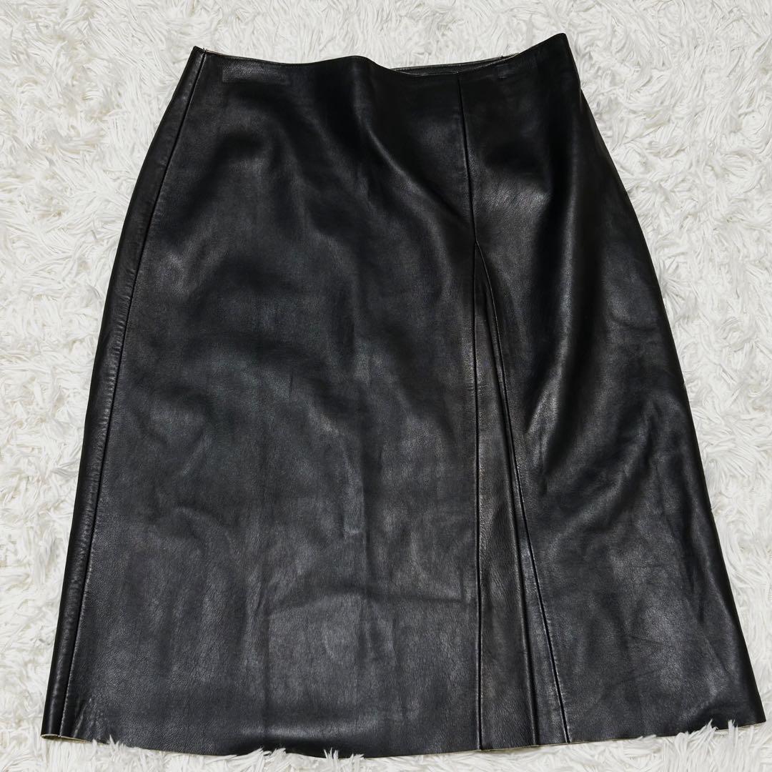 ジルサンダー　レザースカート　ブラック　サイズ38 レザースカート ウィメンズ | Jil Sander 公式オンラインストア