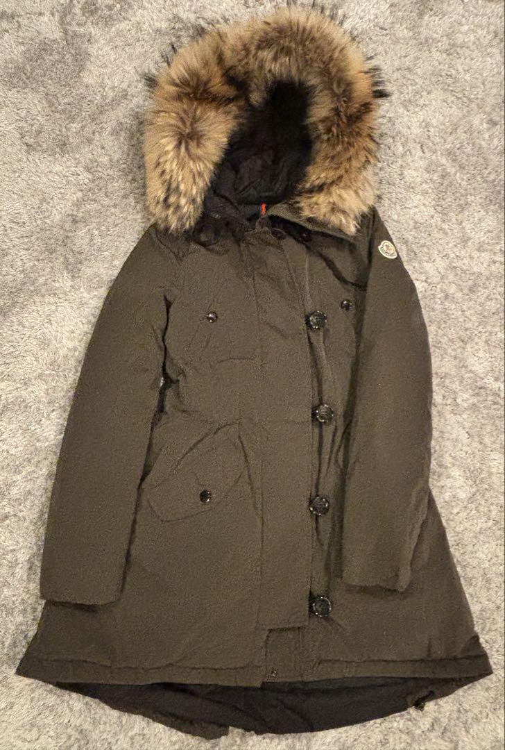 モンクレール メラニー ファー ロング コート ダウンジャケット ブラウン 楽天市場】【広尾店】モンクレール MONCLER ファー付きロング