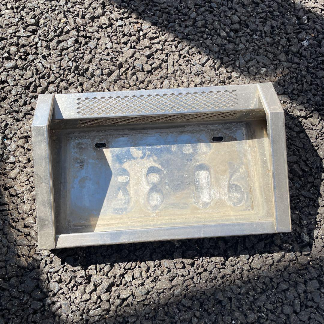 ナンバーフレーム デコトラ （大型 デコトラ 舟形 さびしい