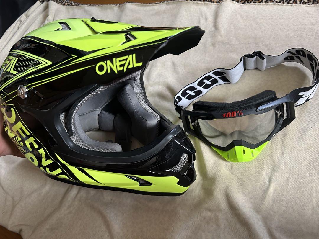 オニール オフロードヘルメット ゴーグル付き ONEAL オフロードヘルメット ゴーグル付 （全品15%+1500円☆6/15