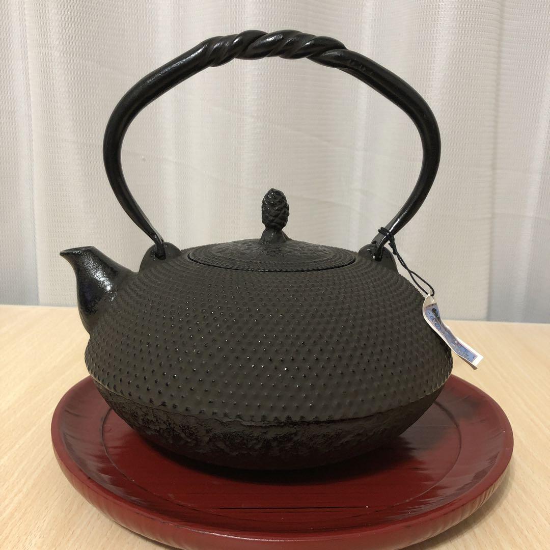 南部　盛栄堂　鉄瓶 2000年製龍 Amazon | 南部鉄器 盛栄堂 龍鉄瓶 西暦2000年刻印 記念 | ノー