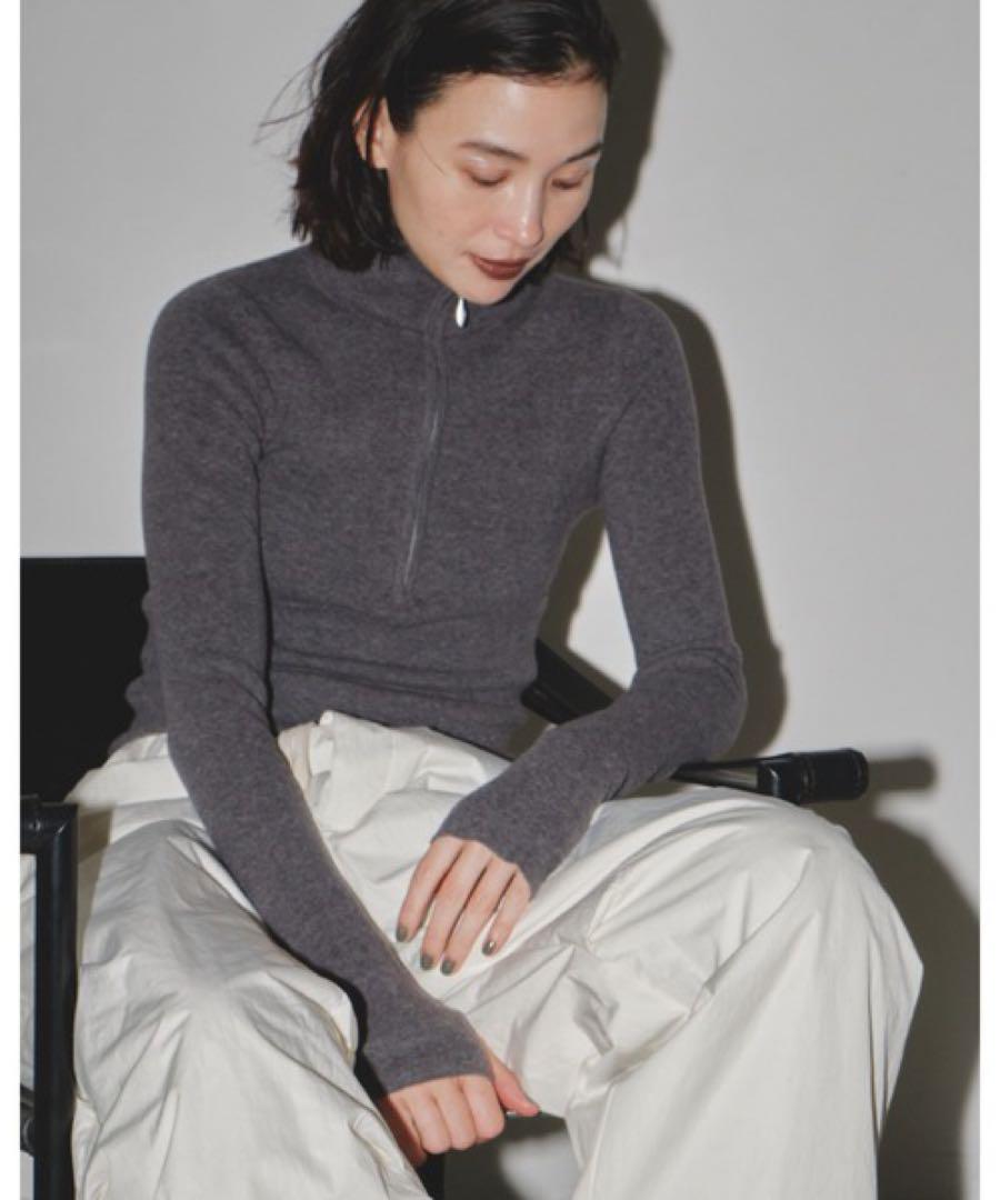 TODAYFUL Halfzip Rib Knit ハーフジップリブニット TODAYFUL（トゥデイフル）の「TODAYFUL Halfzip Rib Knit ハーフ