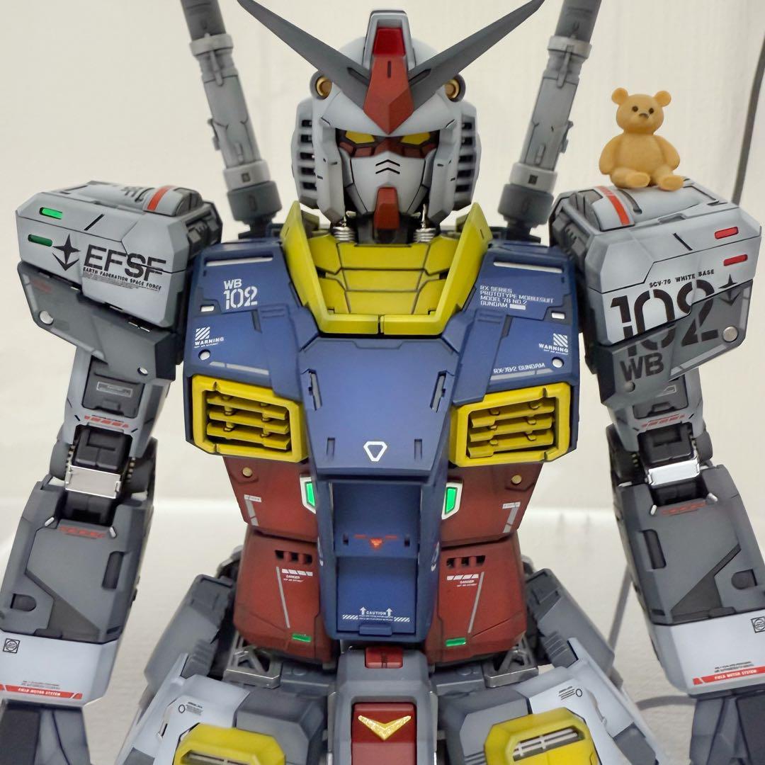 PG 1/60 ガンダム UNLEASHED アンリーシュドガンダム 完成品 PG UNLEASHED 1/60 RX-78-2 ガンダム X08【ぷらもっち】