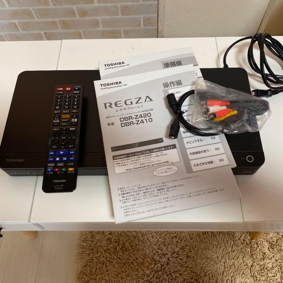 TOSHIBA REGZA レグザブルーレイ DBR-Z410（東芝 REGZA