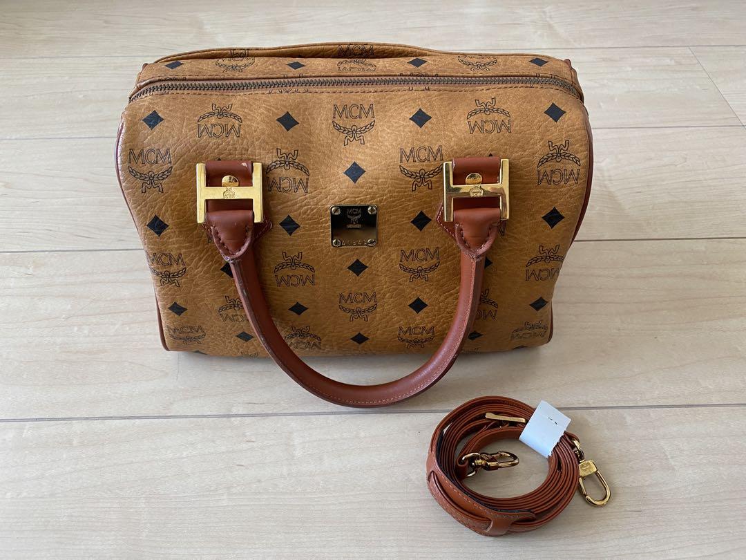 MCM ヴィセトス柄 2WAY ハンドバッグ ミニボストンバッグ
