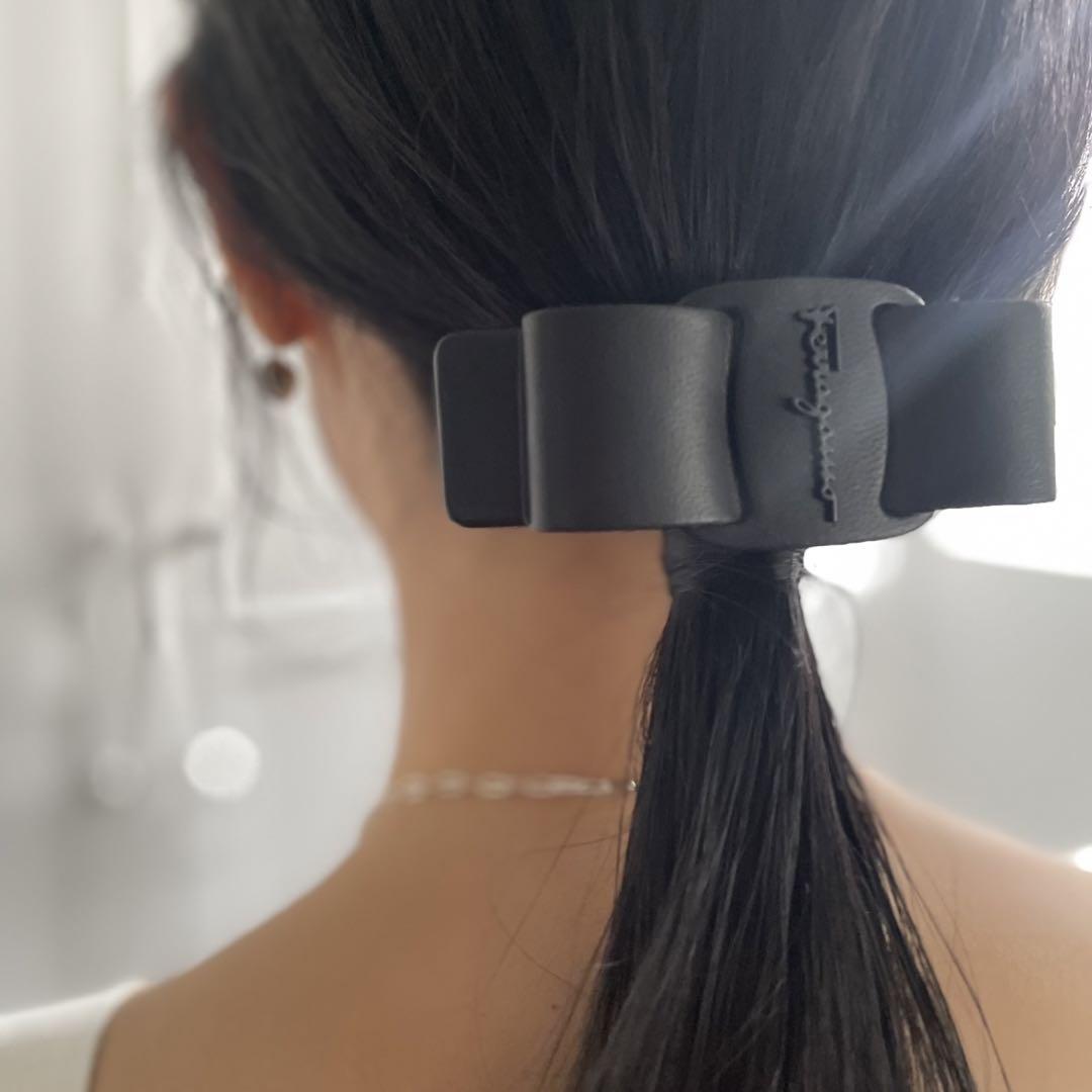 FERRAGAMO フェラガモ ヴァラ ボウ ヘアクリップ FERRAGAMO サルヴァトーレ フェラガモ Salvatore Ferragamo