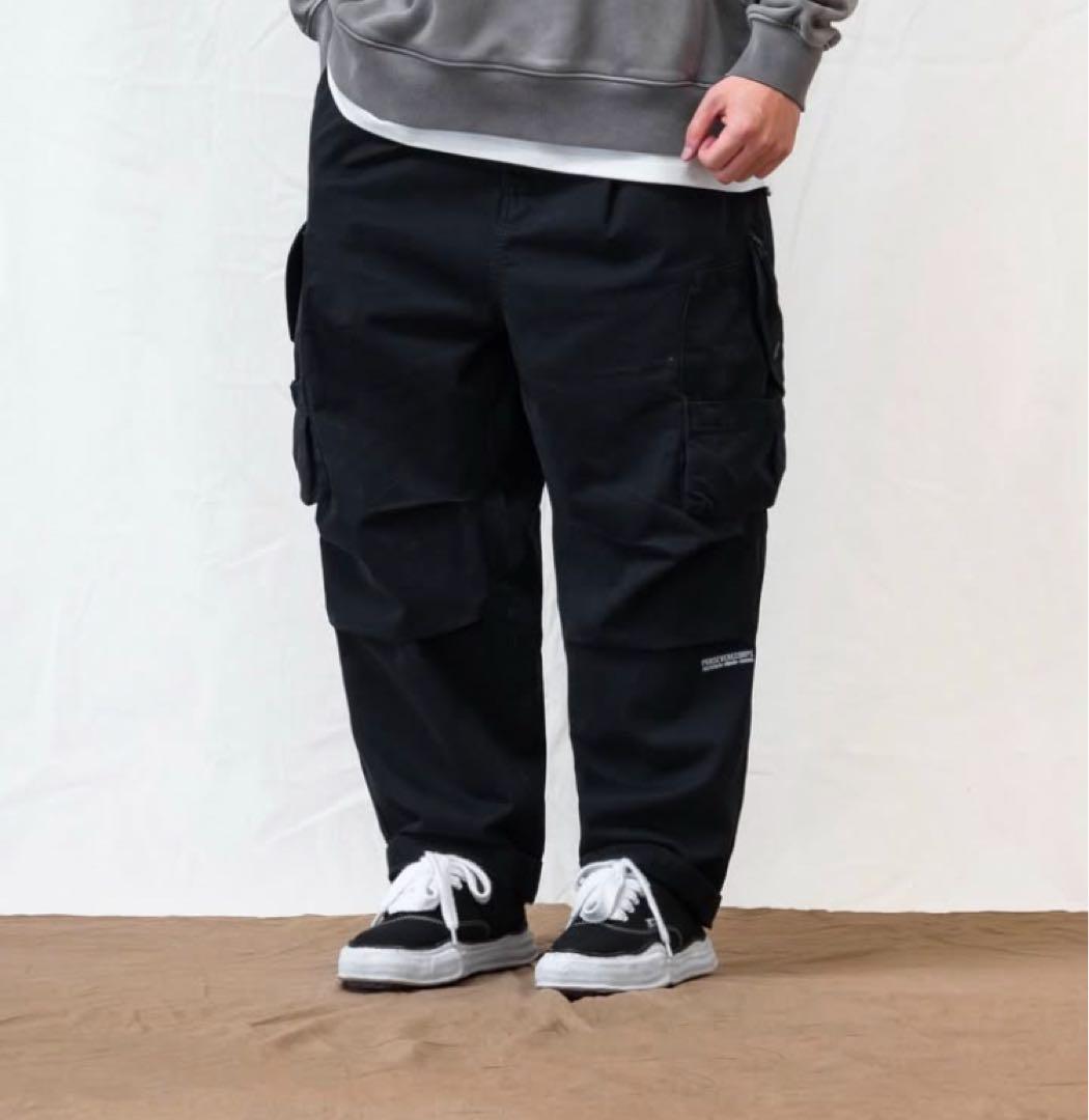 Persevere tapered pants パーシビア テーパードパンツ Persevere - 【ラスト1点 L 】unique pocket design tapered