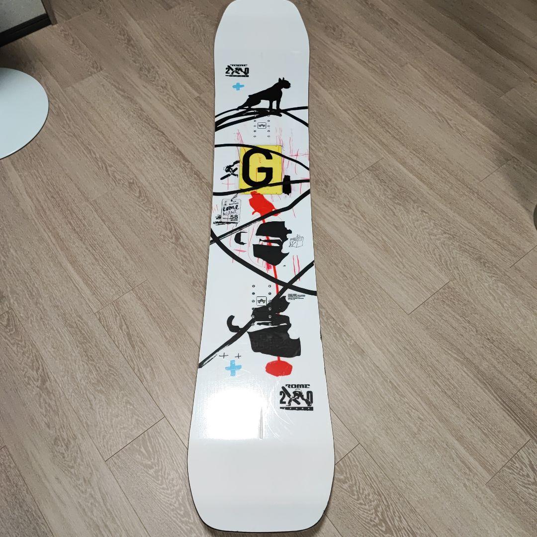 Rome Agent 58 Wide スノーボード 20周年記念 Rome Agent 58 Wide スノーボード 20周年記念（新着 Rome Agent
