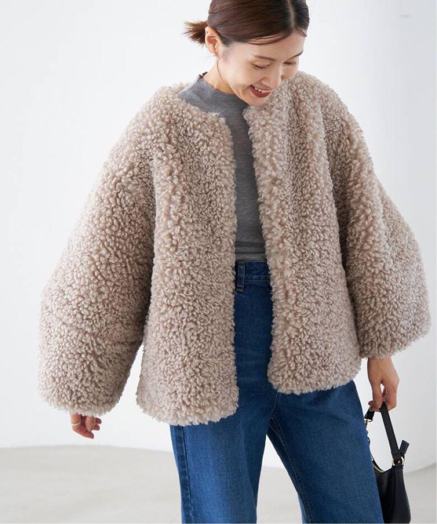 IENA TISSAVEL ファーブルゾン （IENA TISSAVEL イエナ ファー