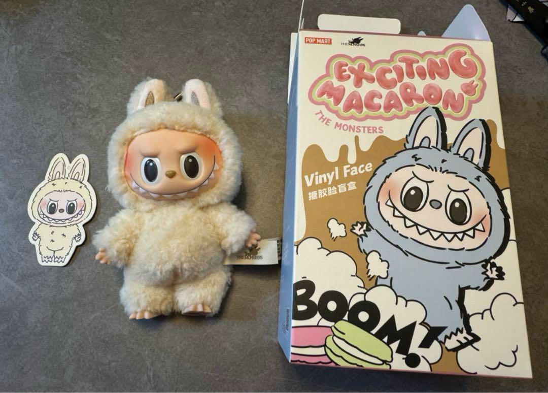 POPMART LABUBU THE MONSTERS マカロンSoymilk（sẵn】 LaBuBu