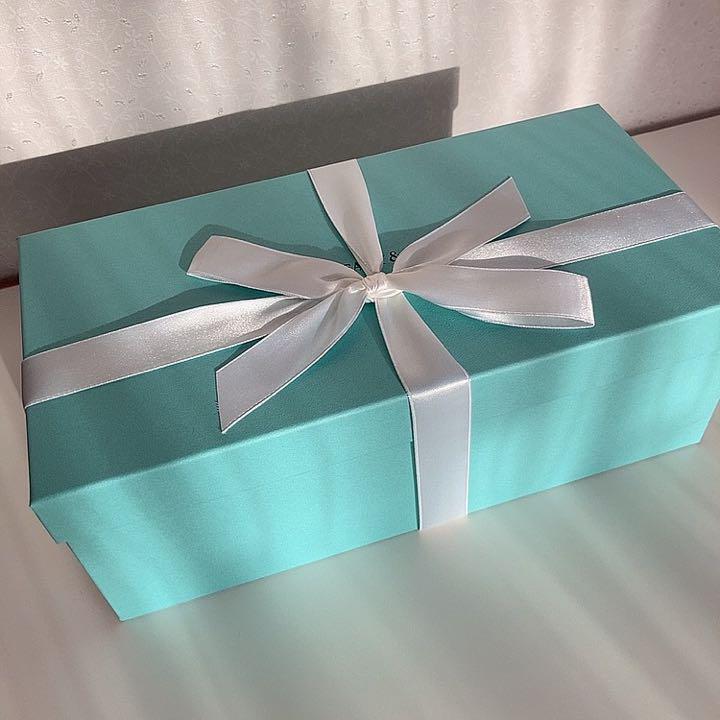 Tiffany &amp; Co. - tiffany ティファニー ブルーボックス リボン ペアマグ 新品未使用 新品未使用品】Tiffany＆Co ティファニー ブルーボックス リボン