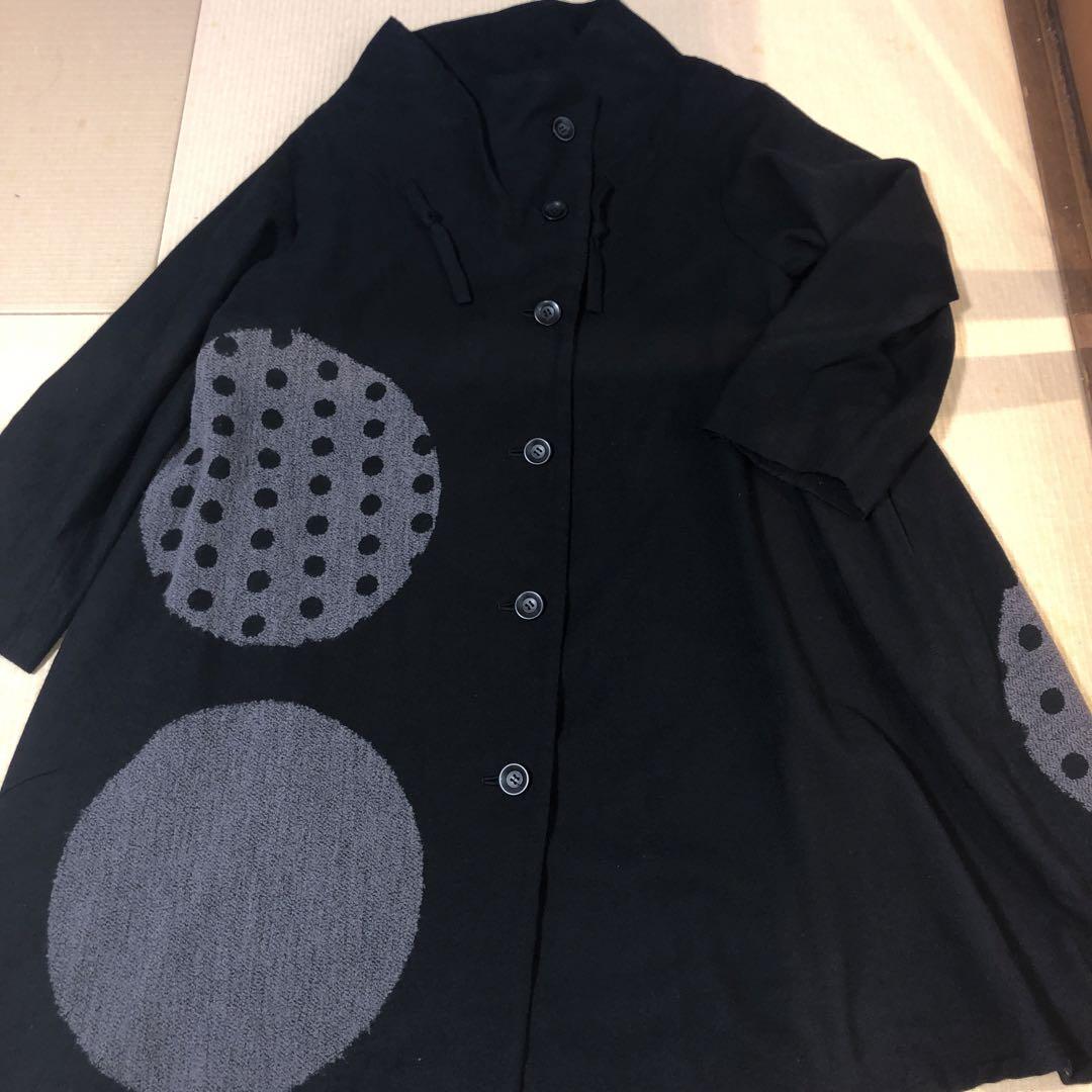 センソユニコ慈雨ロングコート （美品✨慈雨ロングコートウール