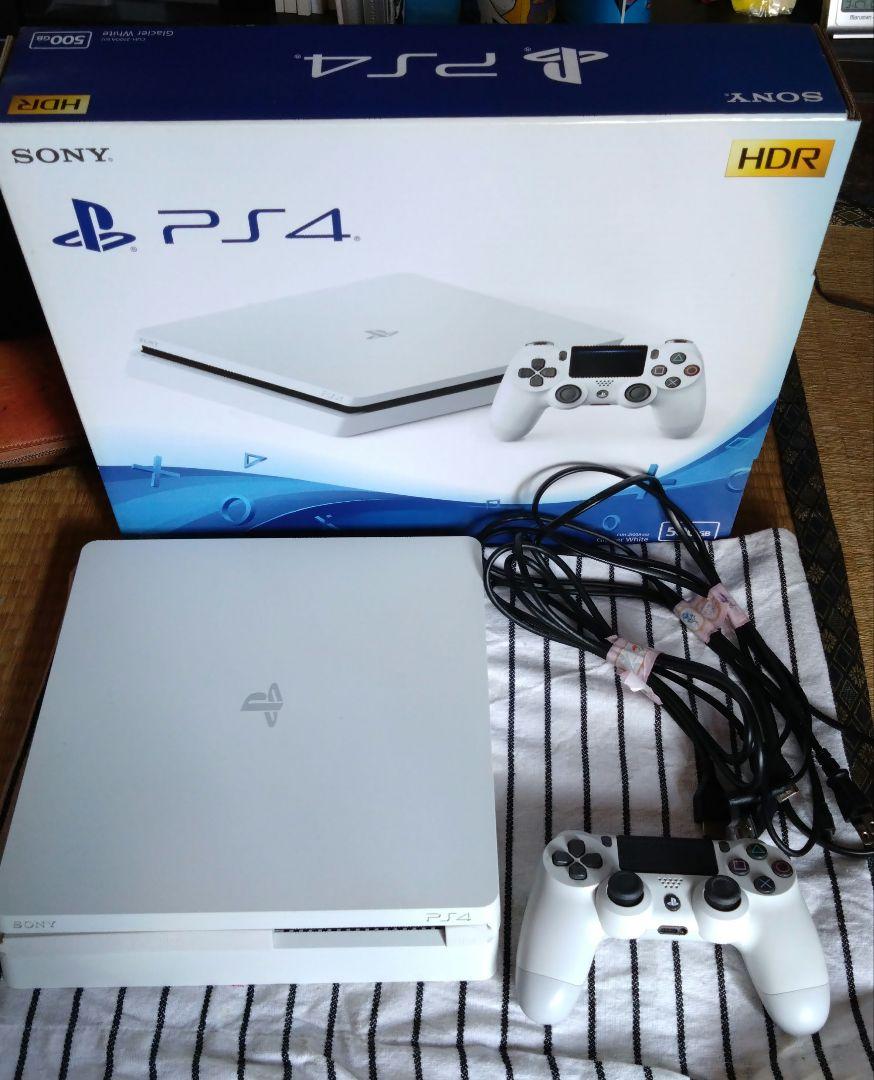 SONY PlayStation4 CUH-2100AB02 ホワイト Sony PS4 PlayStation 4 500GB Glacier White CUH-2100AB02 In