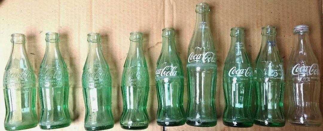 コカコーラ瓶 9本セット （コカ・コーラヴィンテージボトル - 4