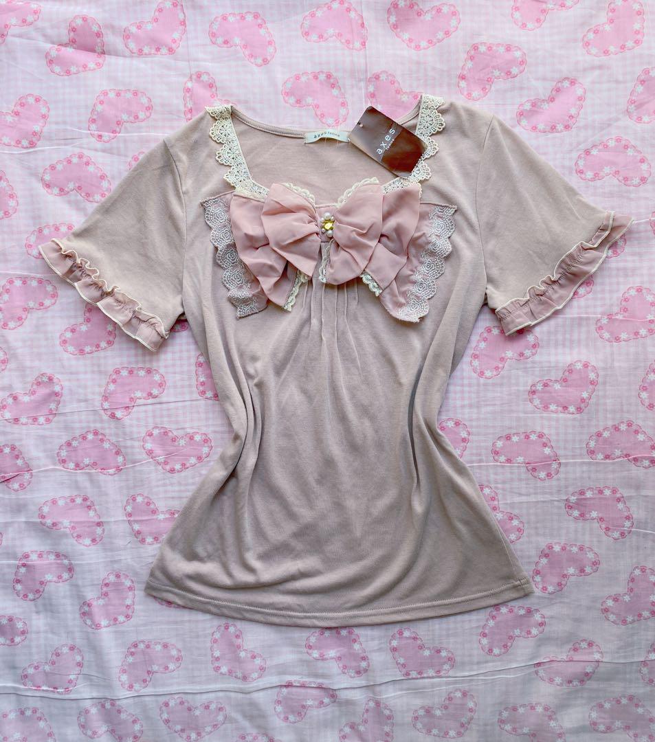 Axes アクシーズファム　BIGリボン　y2k coquette 00s Axesアクシーズファム BIGリボン 姫ロリ y2k coquette 00s