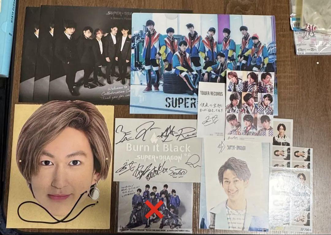 SUPER★DRAGON スパドラ 池田彪馬 グッズまとめ売り グッズ情報】 SPECIAL LIVE 「Persona」オフィシャルグッズ 事前