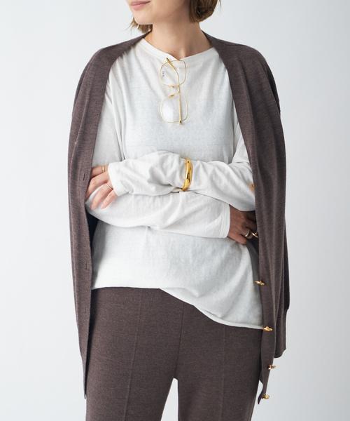 新品 ドゥーズィエムクラス grace プルオーバー（ラフィー） grace プルオーバー(ラフィー)（Tシャツ／カットソー）｜MUSE de