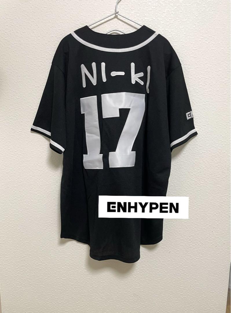 ENHYPEN ベースボールユニフォーム　NIKI Enhypen NIKI 10 Baseball Shirt, Ni-ki Jersey Number, Enhypen