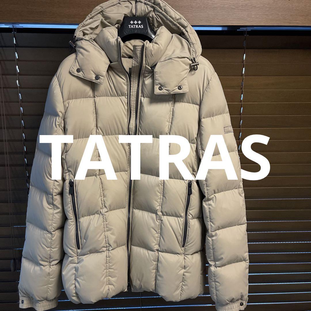 極美品 タトラスTATRAS ダウンベスト02 カモフラージュ TATRAS ダウンベスト カモフラージュ柄 グレー